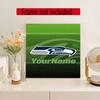 Seattle Seahawks Customize Your Name Diamond Painting Round Diamond Rhinestones Mosaic Diamond Embroidery Wall Paintings Rhinestones Gift Frameless