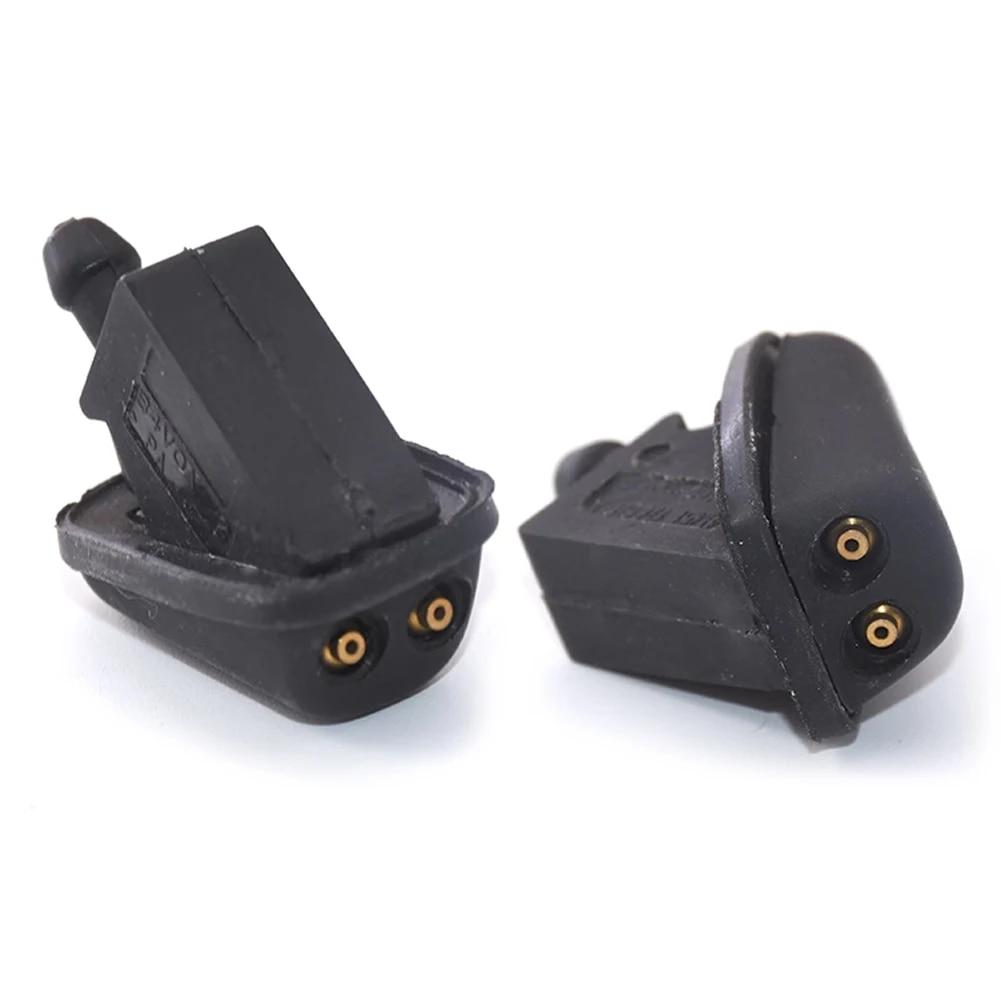 2pcs Car Front Windshield Washer Jet Nozzles Windscreen Wiper Sprayer For Ford Focus MK2 MK3 2005-2012 Fiesta 2001-2008