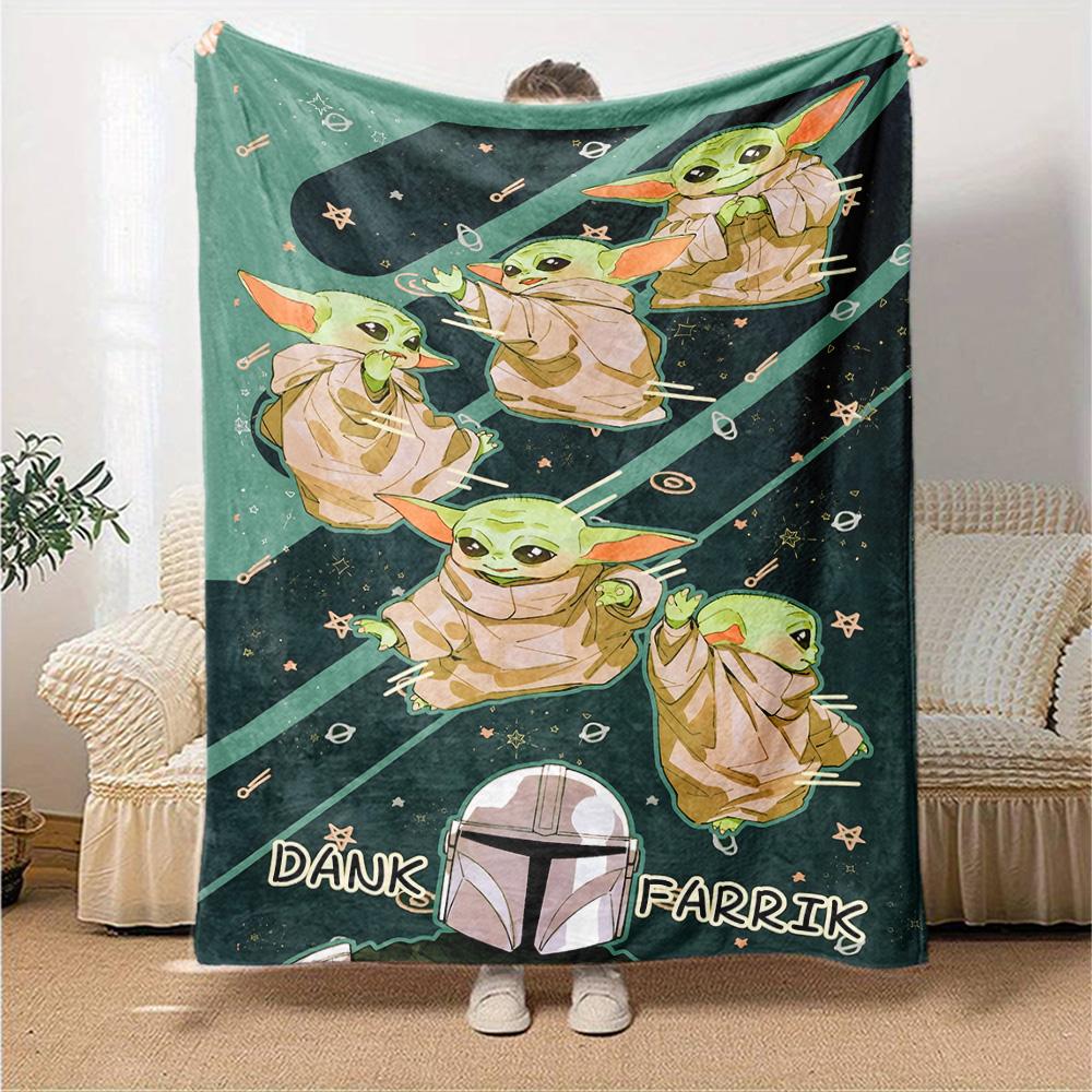 Star Wars Blanket Warmthful Decor Perfect for Picnics Livingroom Couch for All Seasons Modern Style Suitable for Gifting Relatives and Friends