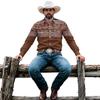 Men's Basic Long Sleeve Cardigan with Double Pockets