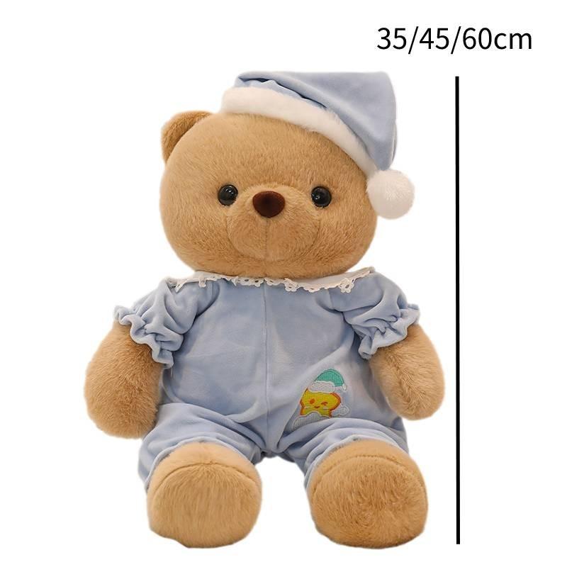 Adorable Plush Teddy Bear Doll Soft And Cozy Sleepwear Stuffed Animal For Kids