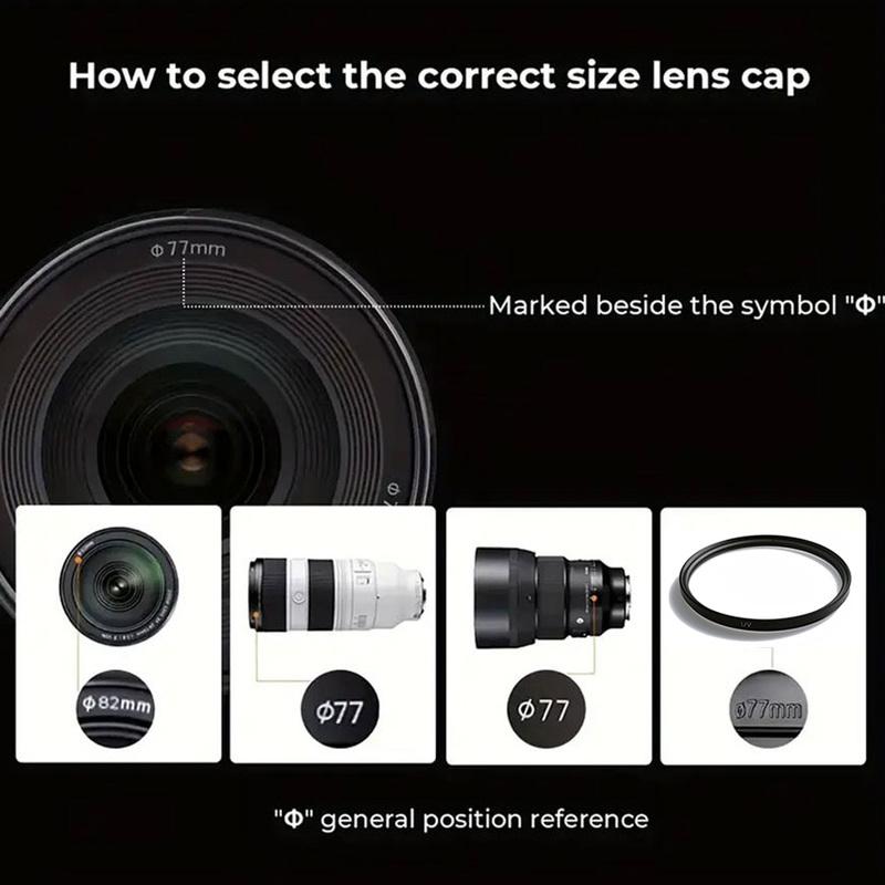 MYOBO MC UV Filter for Camera Lens Protection Ultra Slim Multi Coated HD Filters - 37 40.5 43 46 49 52 55 58 62 67 72 77 82 mm