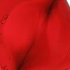 Used AUTHENTIC Christian Louboutin 2Way Sky Pouch Shoulder Bag Red/Black Leather