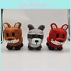 Grow A Garden Plush Raccoon And Fox Animal Dolls With Soft Crystal Cotton For Kids Playroom Decor
