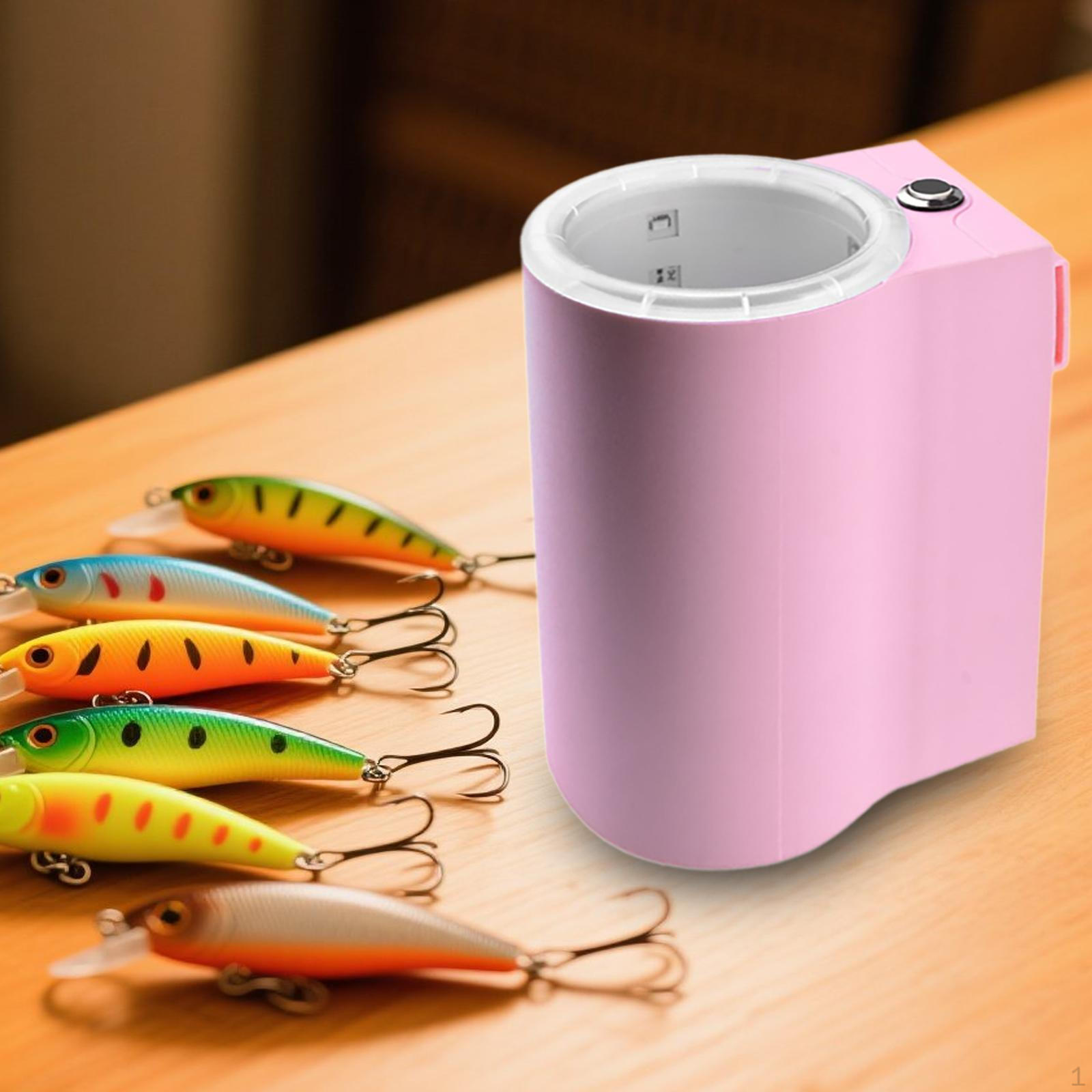 

Заряженный светодиодный фонарь для рыбалки на кальмаров, съемное снаряжение, практичный компактный подводный фонарь, снасти для розовый