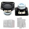 1/2pcs Powerful 48mm 10W Bass Speaker Compact 48mm Internal Magnetic Loudspeaker Easy Replacement for Card Speakers