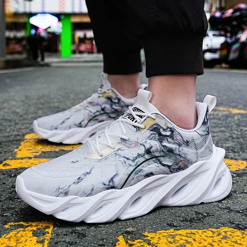 Nové Boty Pro muže Tenisky Pánské ležérní Pánská obuv tenis Luxusní boty Trenér Závod Prodyšné Boty módní mokasíny běžecké