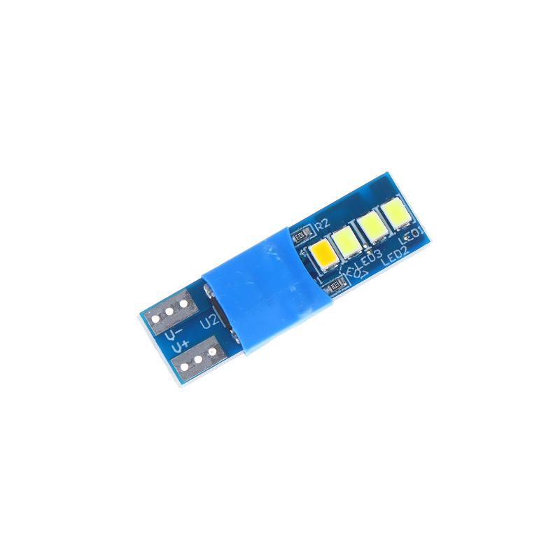 2Pcs Dynamic T10 Car Interior Reading Light Trunk Led Width Indicator Light Modified Light Double Tip Car Lighting T10 Bulbs