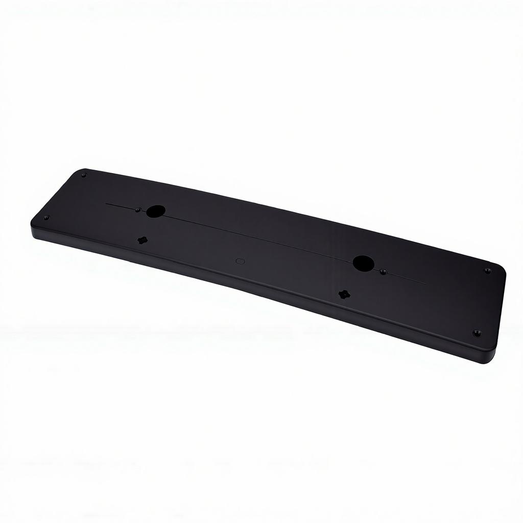Front Bumper License Plate Holder Replacement for GLS Class X166 2016 2019 A1668850481 License Plate Bracket for EU Cars
