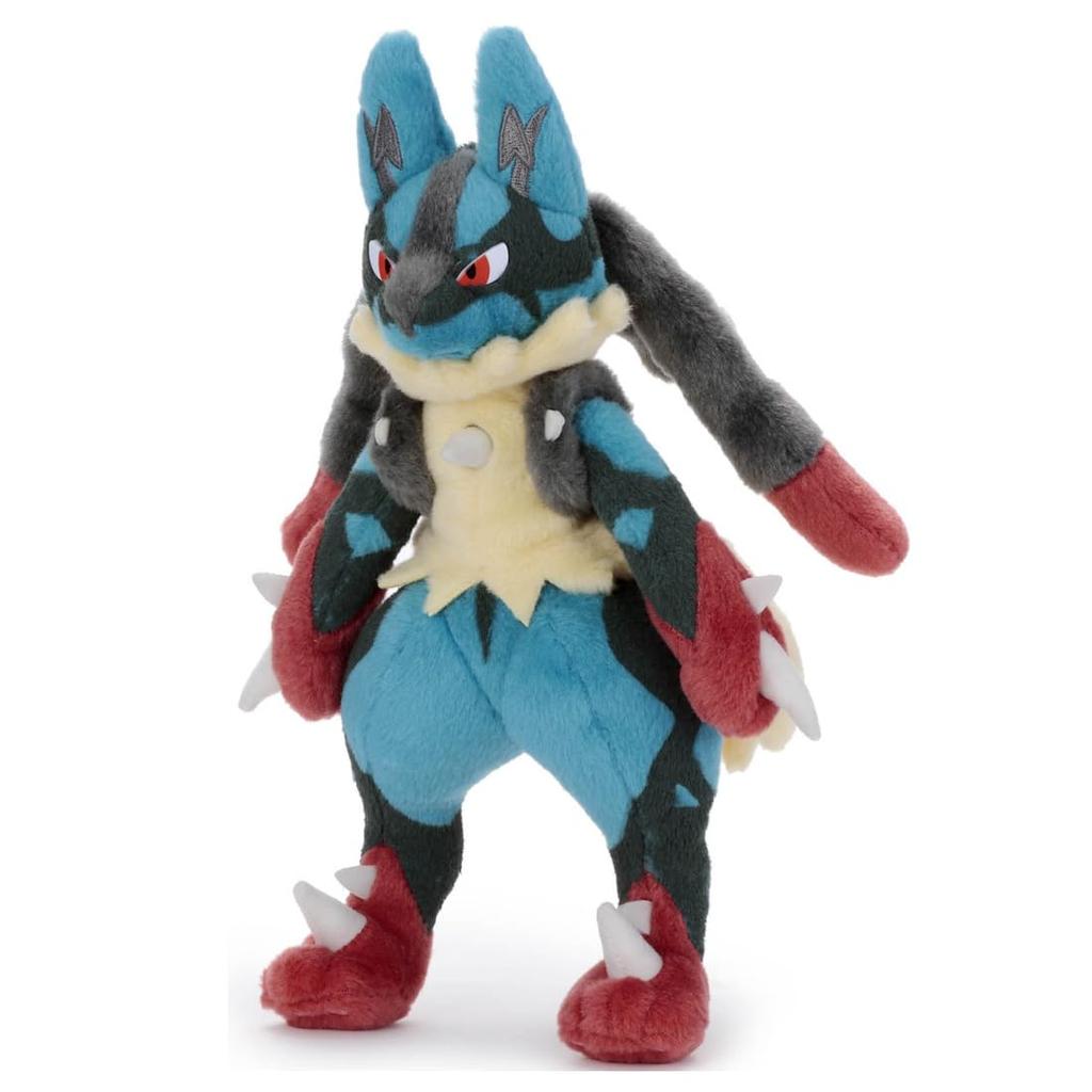 Takara Tomy Arts Pokemon I Choose Pokemon Get Plush Toy Mega Lucario Plush Toy Height Approximately 28cm (TAKARATOMY A.R.T.S) You!