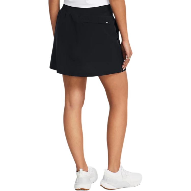 Under Armour UA Drive Solid Mid-Rise Fitted Skort Women Skorts Black 1383162-001