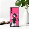 E-Ellen Joe Zenless Zone Zero Phone Case Black Silicone Soft For Samsung Galaxy A73,A72,A71,A70,A53,A52,A51