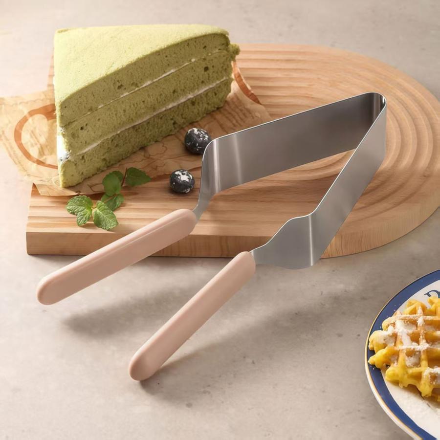 Stainless Steel Cake Slicer Divider Triangular Cake Transfer Tool Cake Clamp Divider