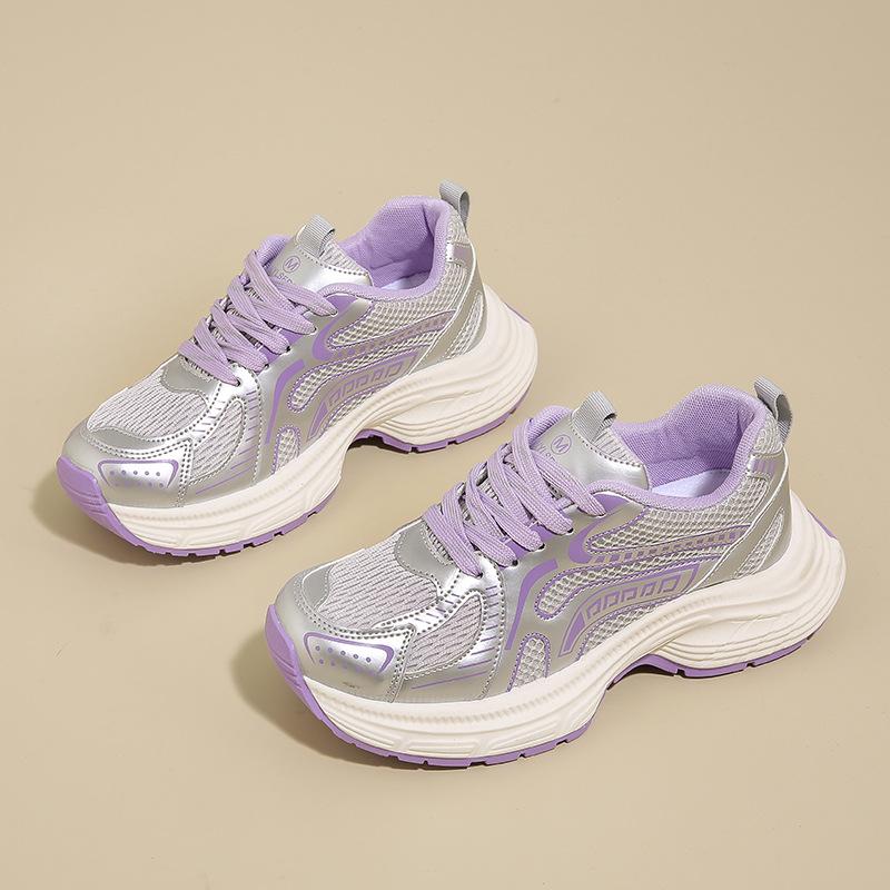 

МОДНЕ ВЗУТТЯ Чоловічі дихаючі спортивні кросівки Спортивне взуття для бігу Відкритий жіночий теніс Тренажер для тренажерного залу 40 фіолетовий