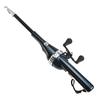 "Diaodele Folding Fishing Rod with Double Rocker, Line Casting, Upgraded Portable Sea Rod for Fish Lure Wheel Integration"