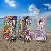 Fashion Brand Tokidoki Bath Towel Microfiber Soft Water Absorbing Breathable For Girl Kids Decorative Cartoon Beach Towel