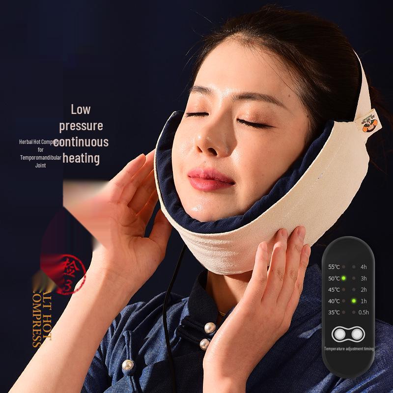 Grandma s Electric Heating TMJ Therapy Pack with Coarse Sea Salt for Chin and Face