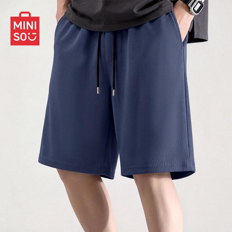 MINISO Men's Cotton Casual Sport Shorts