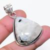 Natural Moonstone Gemstone Handmade 925 Sterling Silver Pendant 1.65" AP-14804