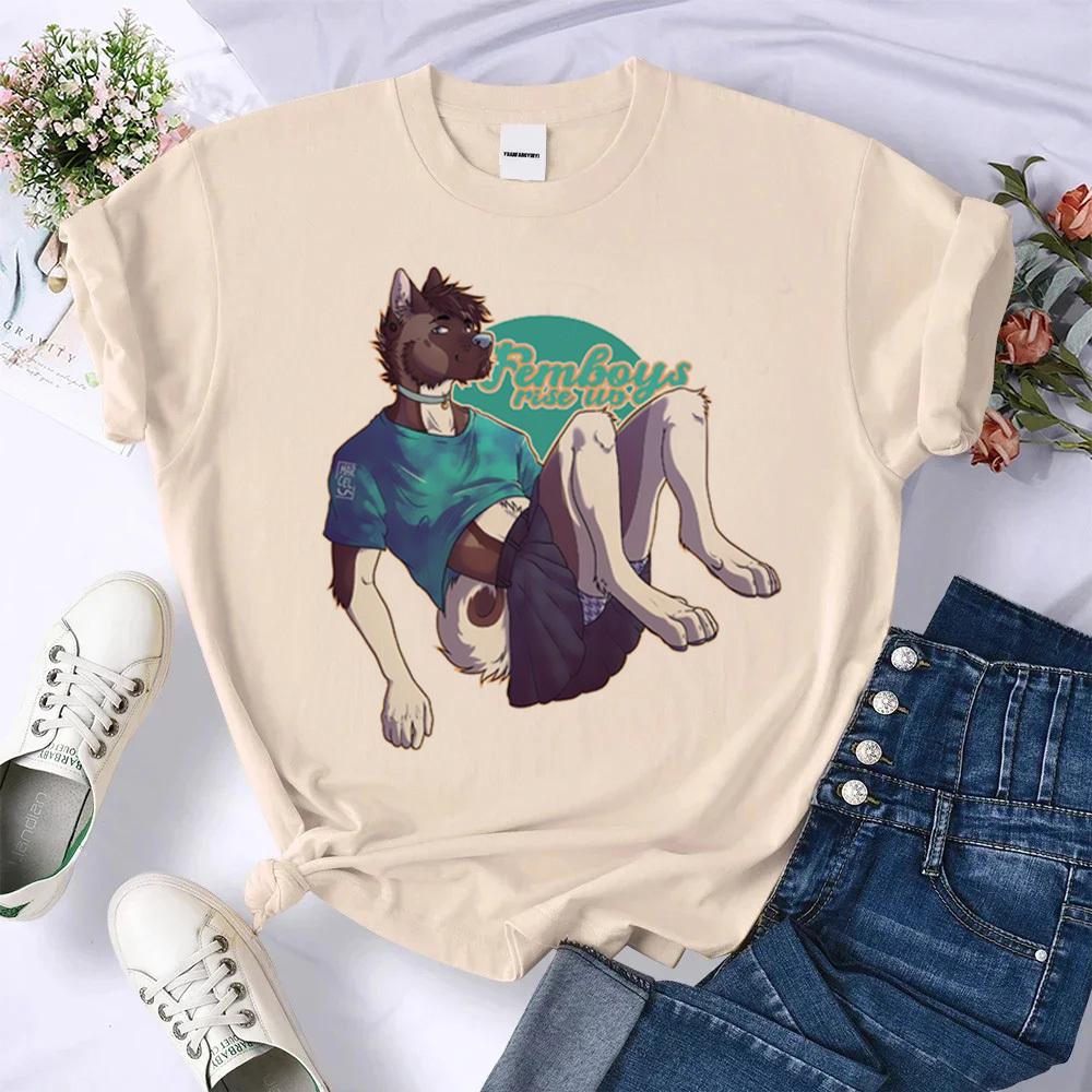 Femboy shirt Women Psychedelic Breathable Retro Grunge Pastel Women top tees Y2k Pop Culture Retro Punk Colorful aesthetic