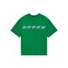 WE11DONE T-Shirts Unisex Green Crew Neck Moderate WD-TT1-22-694-U-GR
