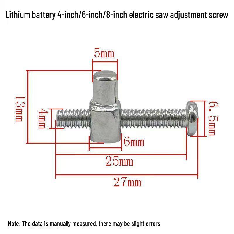 Electric Chainsaw Tensioning Screw Rod for 5016/6018 Guide Bar Adjustment