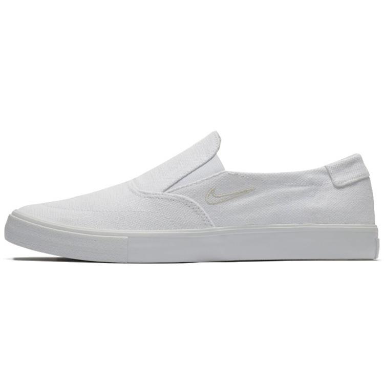 Nike Portmore 2 Solarsoft Slip On Canvas SB White Men s AH3364-100 EU 45