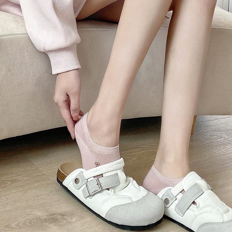 Female Summer Thin New Lovely Sweet All-go Breathable Invisible Student Boat Socks
