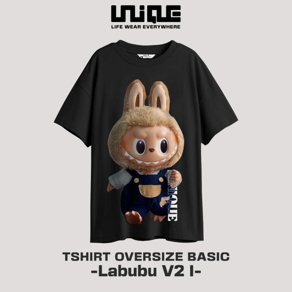 

Labubu printed T-shirt regular cute and comfortable casual top with short sleeves S