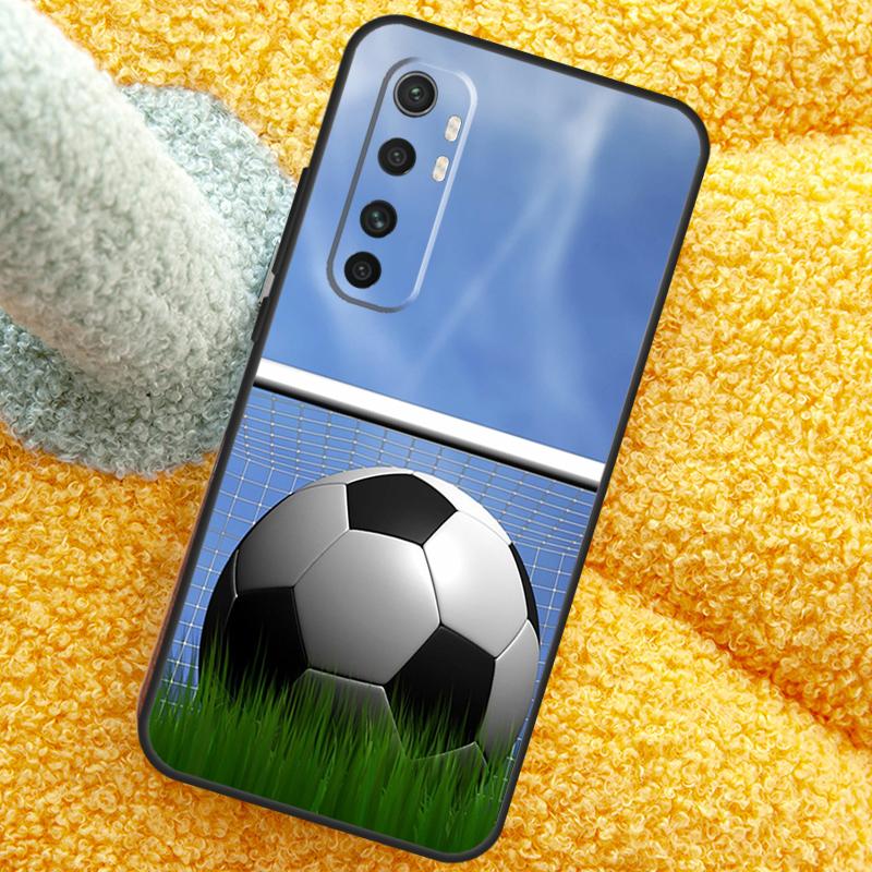 Football Soccer Ball Case For Xiaomi 15 14 Ultra 13T 14T 15T 17 Pro Max Cover For POCO X7 F8 Pro X3 X5 X6 F5 F6 F7