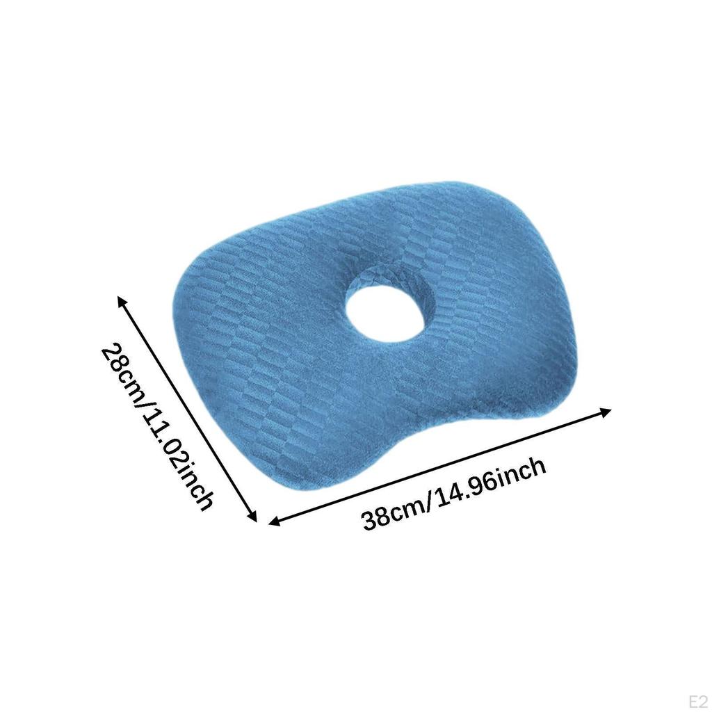 Ear Piercing Hole Pillow for Side Sleeping Comfort Neck Pierced Ears Support Guard