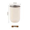 Taza Multiusos de Acero Inoxidable 304: Taza de Café, Bebida y Lavado de Alto Valor para Estudiantes – Logo Personalizado Disponible