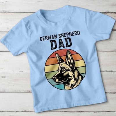 Schäferhund Papa Schäferhunde Tiere Unisex T-Shirt Geschenk für Tierliebhaber