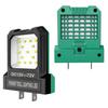 12V-85V Wide Voltage Electric Tool Lithium Battery Universal LED Work Light, Automatically Convert POS And NEG,Adjustable Socket