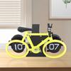 Vintage   Desk Clock Bike Shape Retro Mechanical Battery Powered Gear Operated Timer Reminder Table Clock for  