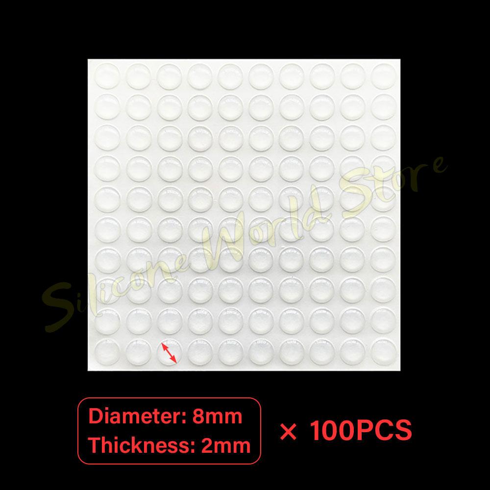 SW Self Adhesive Silicone Anti Collision Pad Anti Slip Sponge Mat Door Stopper Damper Buffer Soundproofing Furniture Pad Cushion