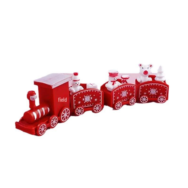 Christmas Cake Decor: Small Plastic Train Ornament for Baking, Birthday Gifts & Children's Toys