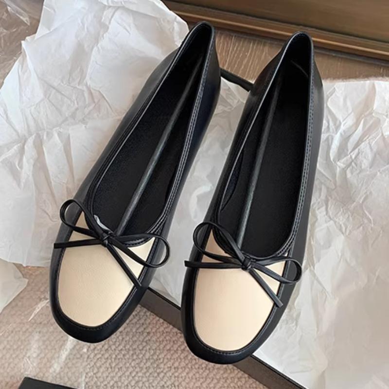 

Модные ретро туфли-лодочки с квадратным носком и бантом, брендовые, на низком каблуке, женские, модные, разноцветные балетки, удобные, неглубокие мокасины, лоферы, zapatos de mujer 35 чёрный