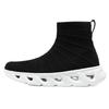 Sneakers men's high-top socks mouth large size high-elastic flying woven mesh shoes men's shoes sneakers