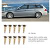 A02M-10Pcs TR618A Tractor Air Liquid Valve Stems,Tubeless Clamp In Tire Valve Stem For Industrial Agricultural Wheels,Tractor