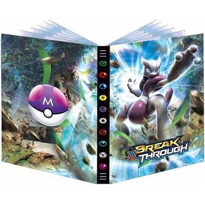 Knihovnička na karty Portfolio - Pokémon - 24 listů - 432 karet - Černý plast