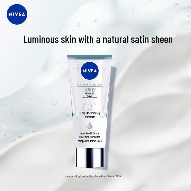 NIVEA Radiant & Bright Kroppsserum med dubbla tuber