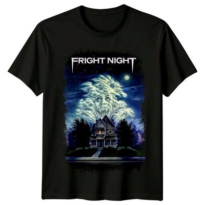 Fright Night (1985) Movie Poster Inspired T-Shirt Retro Tee Unisex