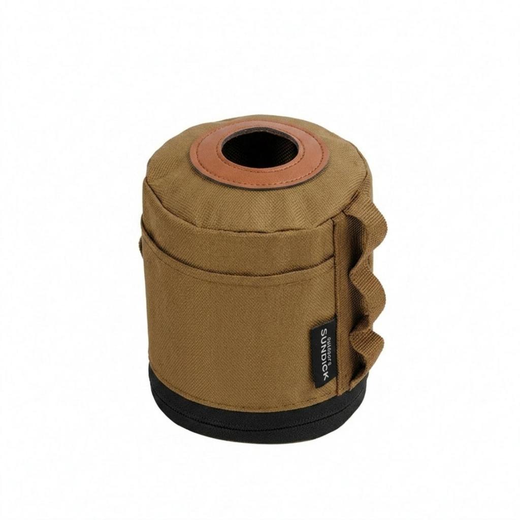 Polyester Gas Canister Cover | Zippered, Tank guard Case, for Camping, ,