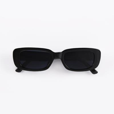 Trendy Small Square Sunglasses Women Men Vintage Designer Hip Hop Black UV400 Sun Glasses Female Eyewear