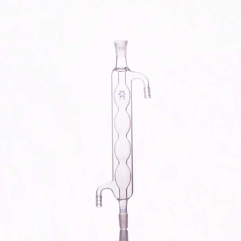 

FAPE Allihn condenser 120mm/14*2, Condensation length 120mm, Condenser Allihn with bulbed inner tube,standard ground mouth 14/23 E.L. 120mm