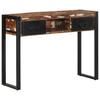 Console Table Multicolored 100 x 35 x 75 cm Solid Reclaimed Wood
