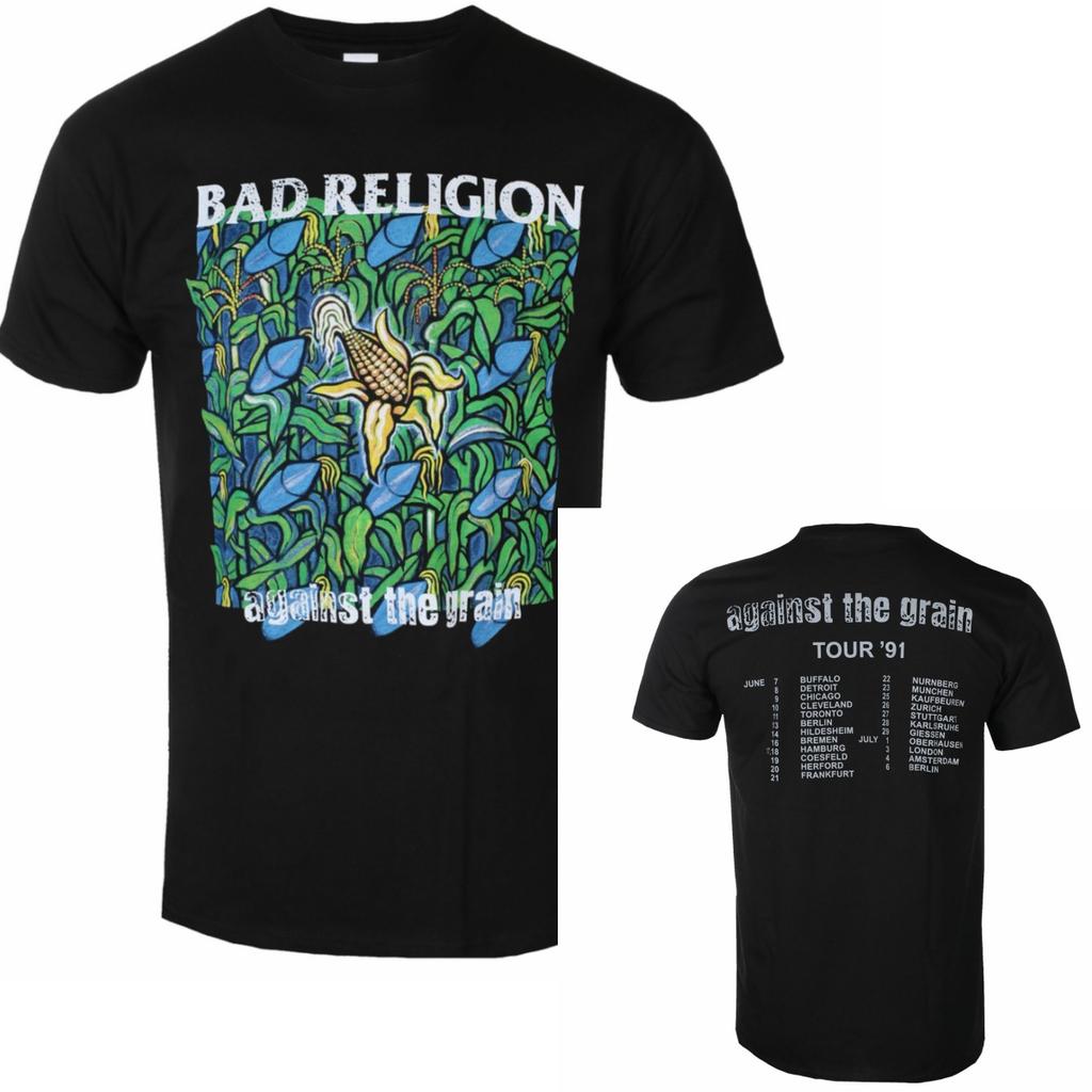 Pop Bad Religion Graphic Cotton Band Tshirt Unisex Summer Short Sleeve Fashion Brand Tee Luxury Casual Vintage Tees
