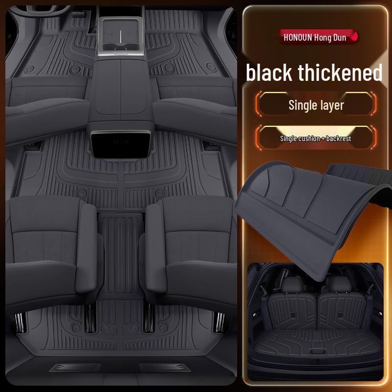 LeDao L90 Floor Mats TPE 2025 Model for Six-Seater & Seven-Seater Cars - Custom Interior Carpet Mats