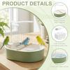 Automatic Parrot Bird Bath Tub USB Electric Pet Circulating Water Flow Bird Bathtub Shower Fountain Pet Supplies